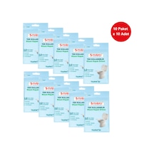 Mulpex Tek Kullanımlık Suda Çözünür Klozet Kapak Örtüsü 10 x 10'lu