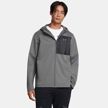 Under Armour Shield Hooded Erkek Gri Mont