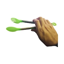Fonksiyonel Maşa Plastik - Metal Plastik Yeşil