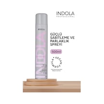 Indola Güçlü Sabitleme Ve Parlaklık Saç Spreyi 500 Ml.