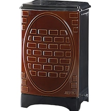 Meriç MR-4010 Kovalı Majolik Alttan Havalı Odun Kömür Sobası