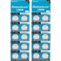 Mettzchrom Kol Saat Pili 377a Lr626 Ag4 1.5v Kol Saati Pili 20'li