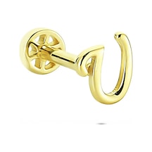 Glorria Altın U Harfi Tragus Piercing