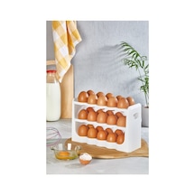 30 Bölmeli 3 Katlı Yumurtalık Organizer Buzdolabı Düzenleyici, Bpa Içermeyen Yumurta Saklama Kabı Diğer