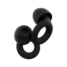 Süper Yumuşak Yeniden Kullanılabilir İşitme Koruma Kulak Tıkacı Xs/s/m/l - Snr 27db - Siyah