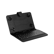 Katlanabilir Katlanabilir Folio Manyetik Pu Deri Kılıf Kapak Standı Tutucu Klavye Olmadan Kalem Kalem Android 7/8 İnç Tablet İçin