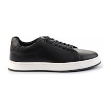 Bambi Siyah Leather Erkek Casual Ayakkabı E01380110243 Siyah
