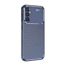 Newface Samsung Galaxy A16 5g Kılıf Auto Focus Karbon Kapak - Lacivert