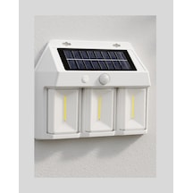 Lvsqvr 3 İn 1 Solar Duvar Lambası Ip65 Su Geçirmez, Hareket Sensörlü