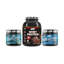 Whey Protein 2000g Creatine 300g Proflaks Pluss Vitemax 300g Kurabiye