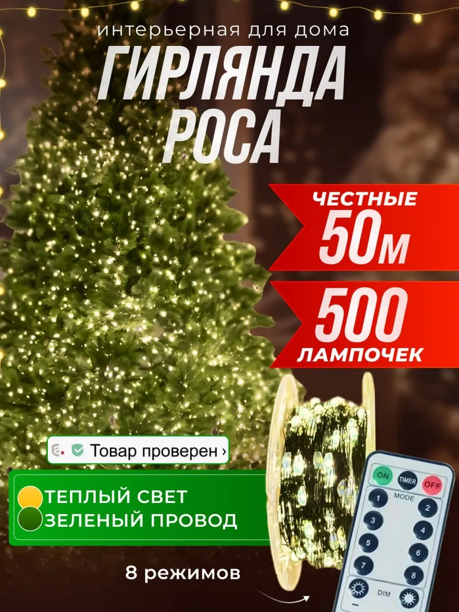 Frolhome Rosa Işıklı Kurdeleli 50 Metre Kablosuz Kumandalı 249577720 Gri