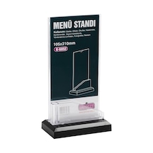 Lamiess K-6052 Masaüstü Menü Stand 3'lü