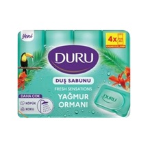 Duru Fresh Duş Sabunu 150g 4'lü Paket Yağmur Ormanı Kokusu 4'li Avantaj Paketi - 4 Adet Tarı Diğer
