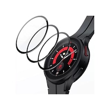Samsung Uyumlu,  Galaxy Watch 4 42mm Polymer Nano Ekran Koruyucu - Şeffaf