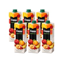 Cappy Karışık Meyve Suyu 1 Lt X 6 Adet