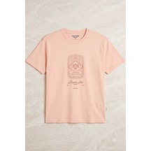 Jack & Jones Jorcassıs Tonal Tee Ss Crew Neck Turuncu