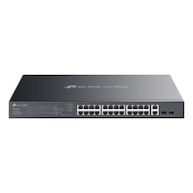 Tp-lınk Omada Es228gmp 24 Port Gıgabıt+ 2xgb Sfp+2xgb Rj45 Uplınk Cloud L2 Yönetilebilir 384w Poe Rackmount Swıtch-209742