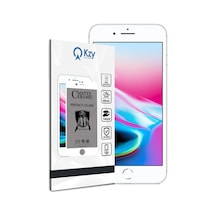 Apple Uyumlu iPhone 8 Plus Mat Seramik Hayalet Ekran Koruyucu - Beyaz (555463279) 20 Tl Fark Ile Apple Uyumlu iPhone Hızlı Şarj Kablosu