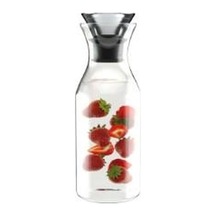 Linanware Karaf Sürahi Cam Şişe Çelik Kapak 1200 Ml Dsg-28