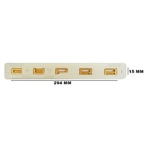 Seat Uyumlu Cupra Gold Yazı