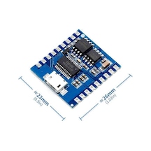 Dy-sv17f Mp3 Wav Ses Çalma Modülü 4mbyte Hafıza Class D Amfi 5w 4-8ohm Hoparlör Microusb Uart Buton