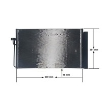 Mahle Ac345000s Klima Radyatoru 62118361362 62118364006 64508361362