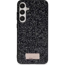 Onegif Samsung Uyumlu Galaxy A55 5g Bright Simli Kapak - Siyah,