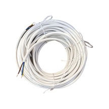 3x1,5 Mm Cca Ttr Beyaz Renk Kauçuk Topraklı Seyyar Elektrik Kablosu 20 Metre 1