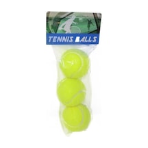 3 Lü Tenis Topu Poşetli
