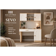 Sevo Kitaplıklı Çalışma Masası 120