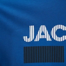 Jack & Jones Jack&jones Corp Logo Ss Erkek Mavi Tişört Mavi