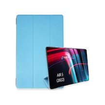 Apple iPad Air 5 2022 Kılıf Tablet Smart Kılıf - Açık Mavi İtdark47820
