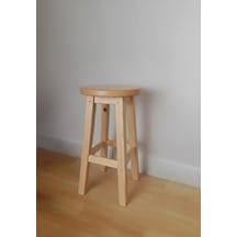 Ahşap Tabure 55 Cm / Arbrestore Çam