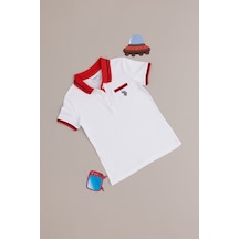 U.S. Polo Assn. Kız Çocuk Polo Yaka Tişört 50288680-vr013 Çok Renkli