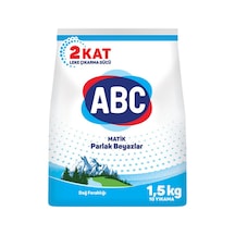 4 Adet Abc Matik Toz Deterjan 1,5 Kg Dağ Ferahlığı Beyazlar Diğer