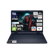 Dell Alienware 16X Aurora AC16251-CU932157WQB8 Ultra 9-275HX 40 GB 2 TB SSD RTX5070 8 GB 16" W11H Dizüstü Bilgisayar