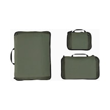 Lojel Ordo Compression Packing Kit 3 Lü Sıkıştırmalı Valiz-bavul Içi Düzenleme Seti Organizerler Bavul & Valiz Yeşil 2