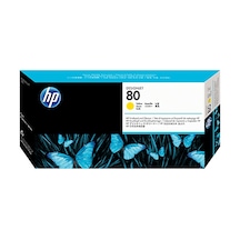 Hp 80-C4823A Sarı Baskı Kafası ve Kafa Temizleyici