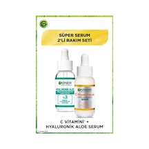 Garnier C Vitamini Parlak Süper Aydınlatıcı Serum + Hyaluronik Aloe 30 ML