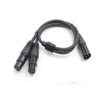 Xlr Kablo - Y - 1 Erkek - 2 Dişi - Kaliteli