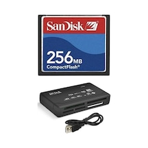 Sandisk 256 MB Compact Flash Hafıza Kartı - Usb 2.0 Cf Kart Okuyucu