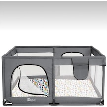 Öykü Bebek Diyari Güvenli Bebek Ve Çocuk Oyun Alanı Oyun Parkı 125x125 Oyun Matı Ve Topları