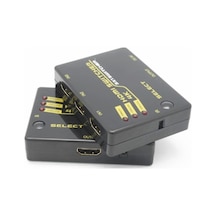 4871 Hdmi Switch 3 Port Çoklayıcı Kumandalı 4K Ultra HD Destekli