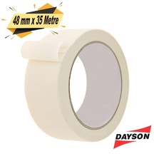 Dayson Maskeleme Bandı Kağıt Bant Beyaz 48 Mm X 35 Metre