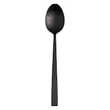 Quantum Mat Siyah Yemek Kaşığı 20cm 6 Adet Açık Ceviz