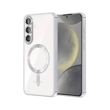 Newface Samsung Galaxy S26 Kross Magneticsafe Kapak - Gümüş