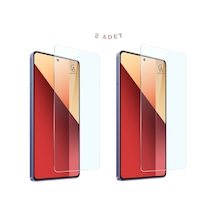 Xiaomi Redmi Note 13 Pro 4g Uyumlu Ekran Koruyucu Şeffaf Temperli Kırılmaz Cam Ekran Koruyucu 2 Adet