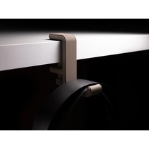 3d Baskı Masa Kenarı Kulaklık Askısı Çizgili Kulaklık Tutucu Sıkıştırmalı Kulaklık Askısı 10-40 Mm Masa - Gri Diğer