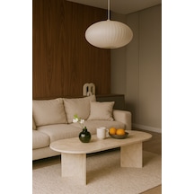 Sahra Model Modern Orta Sehpa 90x45x45 Cm Traverten Sahra Model Modern Orta Sehpa 90x45x45 Cm Traverten