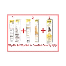 Gimcat Malt Soft + Multi Vitamin + Cheese Biotin Kedi Güzellik Macunu 100 G